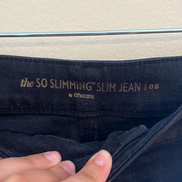 Chico’s So Slimming Slim Jean - Short - Picture 3 of 7